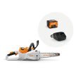 STIHL MSA 80.0 C-B akkus láncfűrész AK rendszer 36V AK 30 akkumulátorral és AL 101 töltővel, 35cm