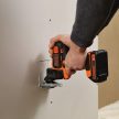 Black+Decker akkus multigép rezgőszerszámfej MTOS4-XJ