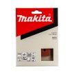 Makita 114x102 mm csiszolópapír tépőz. BARNA K80 10 db