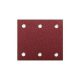 Makita tépozáras csiszolópapír piros K80 114x102mm (50db/cs)