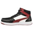 Puma Frontcourt BLK/WHT/RED Mid S3L ESD FO HRO SR munkavédelmi bakancs Fekete/Fehér - 39