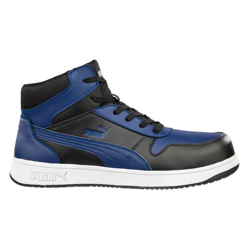 Puma Frontcourt BLUE/BLK Mid S3L ESD FO HRO SR munkavédelmi bakancs Kék/Fekete - 40