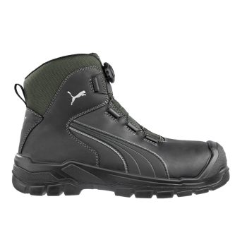   Puma Cascades Disc Mid S3 CI HI HRO SRC munkavédelmi bakancs Fekete/Szürke - 39