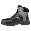 Puma Borneo MT Mid S3 WR M AN CI HI HRO SRC munkavédelmi bakancs Fekete - 42