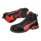 Puma Madrid S1PL FO SR munkavédelmi bakancs Fekete/Piros - 42