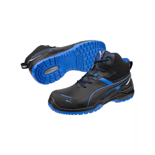 Puma Krypton Blue Mid S3S ESD FO SR munkavédelmi bakancs - 37