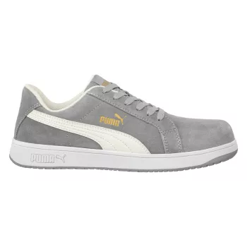   Puma Iconic Suede Grey Low S1PL ESD FO HRO SR munkavédelmi cipő Szürke - 36