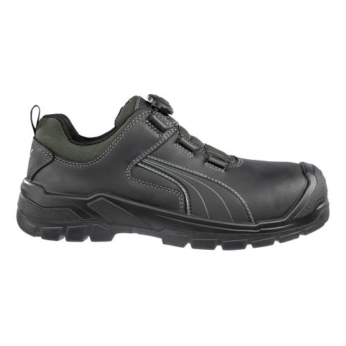 Puma Cascades Disc Low S3 CI HI HRO SRC munkavédelmi cipő Fekete/Szürke - 48