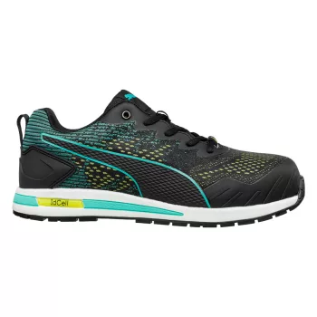   Puma Vivid GH Low S1P ESD HRO SRC munkavédelmi cipő Fekete/Kék - 36