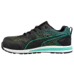 Puma Vivid GH Low S1P ESD HRO SRC munkavédelmi cipő Fekete/Kék - 36