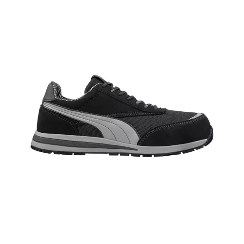 Puma Rider BLK Low S1PS ESD FO HRO SR munkavédelmi cipő fekete 44