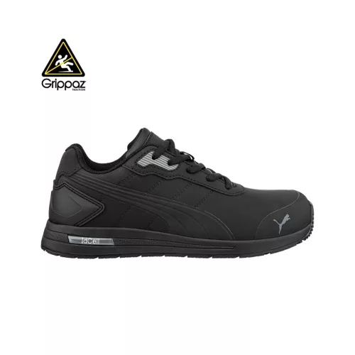Puma Bounce BLK Low S3S ESD FO HRO SR munkavédelmi cipő fekete 40