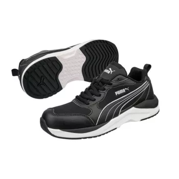   Puma Shift Black/White Low S1PS HRO SR munkavédelmi cipő - 45