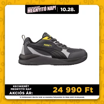   Puma Shift Grey/Yellow Low S1PS HRO SR munkavédelmi cipő - 40