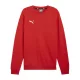 Puma teamGOAL kereknyakú pulóver Piros