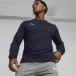Puma teamGOAL kereknyakú pulóver Sötétkék