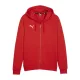 Puma teamGOAL cipzáras kapucnis melegítőfelső Piros