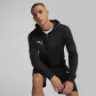 Puma teamGOAL cipzáras kapucnis melegítőfelső Fekete - S