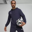 Puma teamGOAL cipzáras kapucnis melegítőfelső Sötétkék