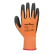Portwest A120 PU tenyérmártott kesztyű Narancs/Fekete - XL