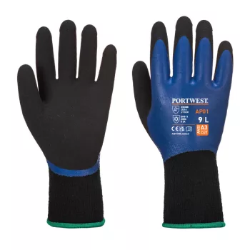 Portwest AP01 Thermo Pro kesztyű Kék/Fekete - XXL