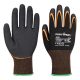 Portwest AP35 Grip 15 dupla nitril mártással ellátott kesztyű Fekete/Narancs - M