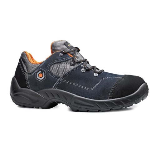Base B0155 Garibaldi Félcipő S1P SRC Kék/Narancs - 39
