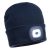 Portwest B029 Beanie USB újratölthető LED-es fejlámpa Navy