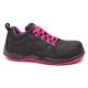 Base B0677C Violet női Félcipő S3L Fekete/Fukszia - 35