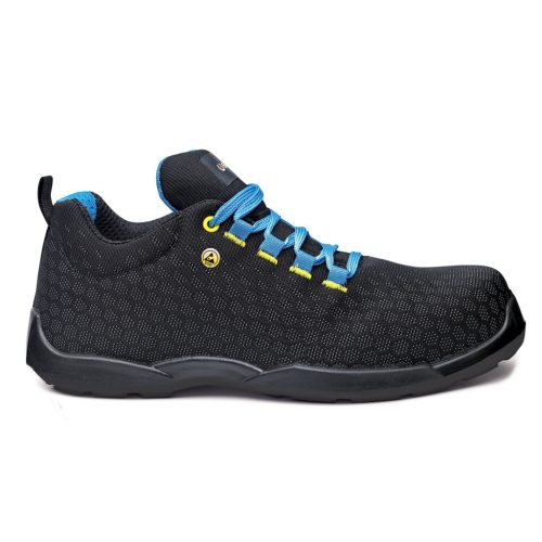 Base B0677E Marathon Félcipő S3 ESD SRC Fekete/Kék - 36