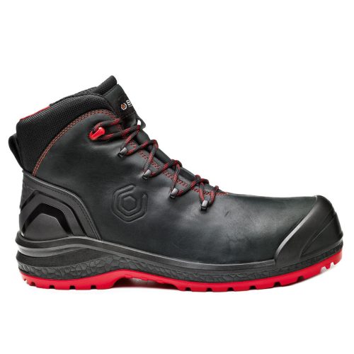 Base B0888 Be-Strong Top Bokacipő S3 HRO CI HI SRC Fekete/Piros - 41