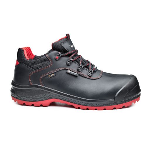 Base B0894 Be-Dry Low Félcipő S3 WR CI HRO SRC Fekete/Piros - 36