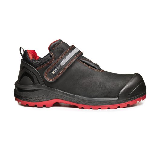Base B0899 Twinkle Félcipő S3 HRO CI HI SRC Fekete/Piros - 41