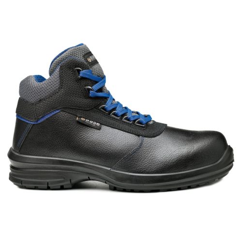 Base B0951 Izar Top Bokacipő S3 CI SRC Fekete/Kék - 38