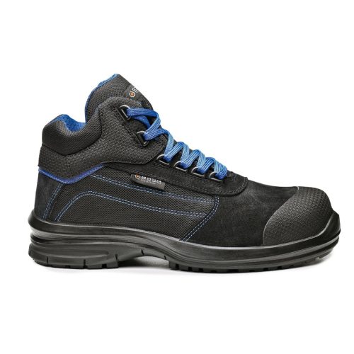 Base B0954 Pulsar Top Bokacipő S1PL FO SR Fekete/Kék - 37