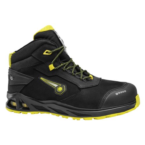 Base B1042 K-Hurry Top/K-Boogie Top Bokacipő S3L HRO FO SR Fekete/Sárga - 37