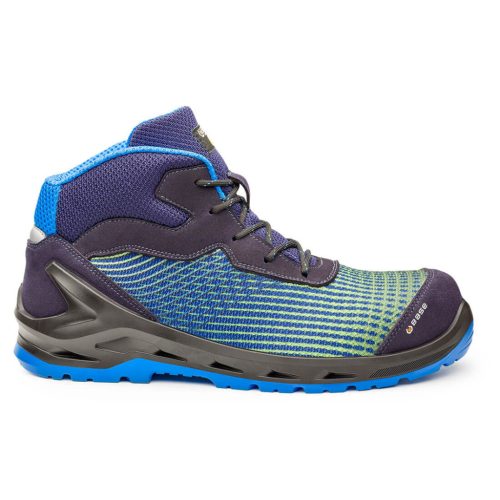 Base B1213 I-Cyber Top Félcipő S1P ESD SRC Navy/Fluo - 46