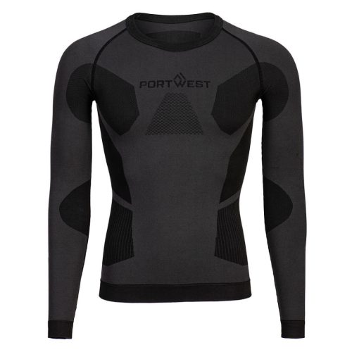 Portwest B173 Dynamic Air Baselayer felső Szén - XL