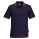Portwest B218 Essential kéttónusú pólóing Navy/Piros - S