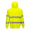 Portwest B305 Hi-Vis zippzáros pulóver Sárga - XS