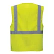 Portwest C376 Athen MeshAir vezetői mellény Sárga - XS