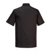 Portwest C734 Rachel Chefs női séf dzseki S/S Fekete - XXL
