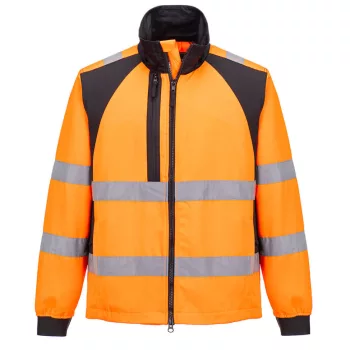 Portwest CD861 WX2 Eco Hi-Vis Work kabát Narancs/Fekete - S