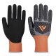 Portwest CT46 CT Cut D18 Impact nitril vágásbiztos kesztyű Szürke/Fekete - XS