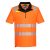 Portwest DX412 DX4 Hi-Vis póló S/S Narancs/Fekete - S