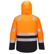 Portwest DX430 DX4 Hi-Vis Class 2 télikabát Narancs/Fekete - L