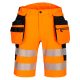Portwest DX446 DX4 Hi-Vis Holster rövidnadrág Narancs/Fekete - 30