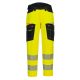 Portwest DX453 DX4 Hi-Vis Service nadrág Sárga/Fekete - 46
