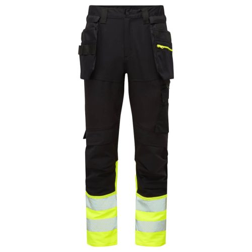 Portwest DX457 DX4 Hi-Vis class 1 craft nadrág Sárga/Fekete - 46