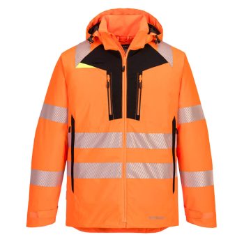 Portwest DX461 DX4 Hi-Vis Téli kabát Narancs/Fekete - S